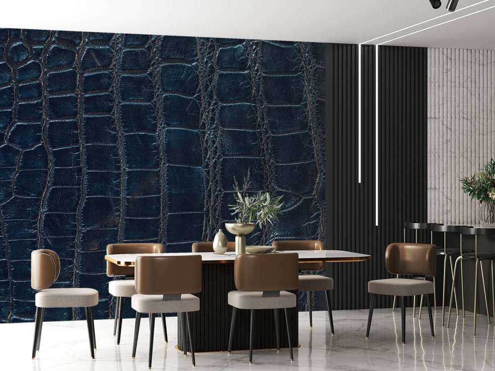 Skinnende krokodilleskind