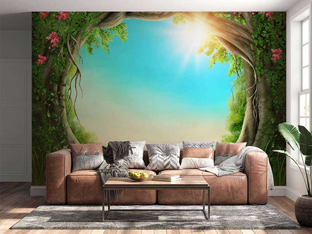 Farverig eventyrskov