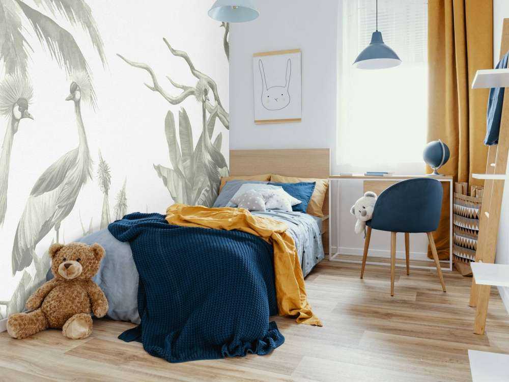 Jungle med traner i grønt