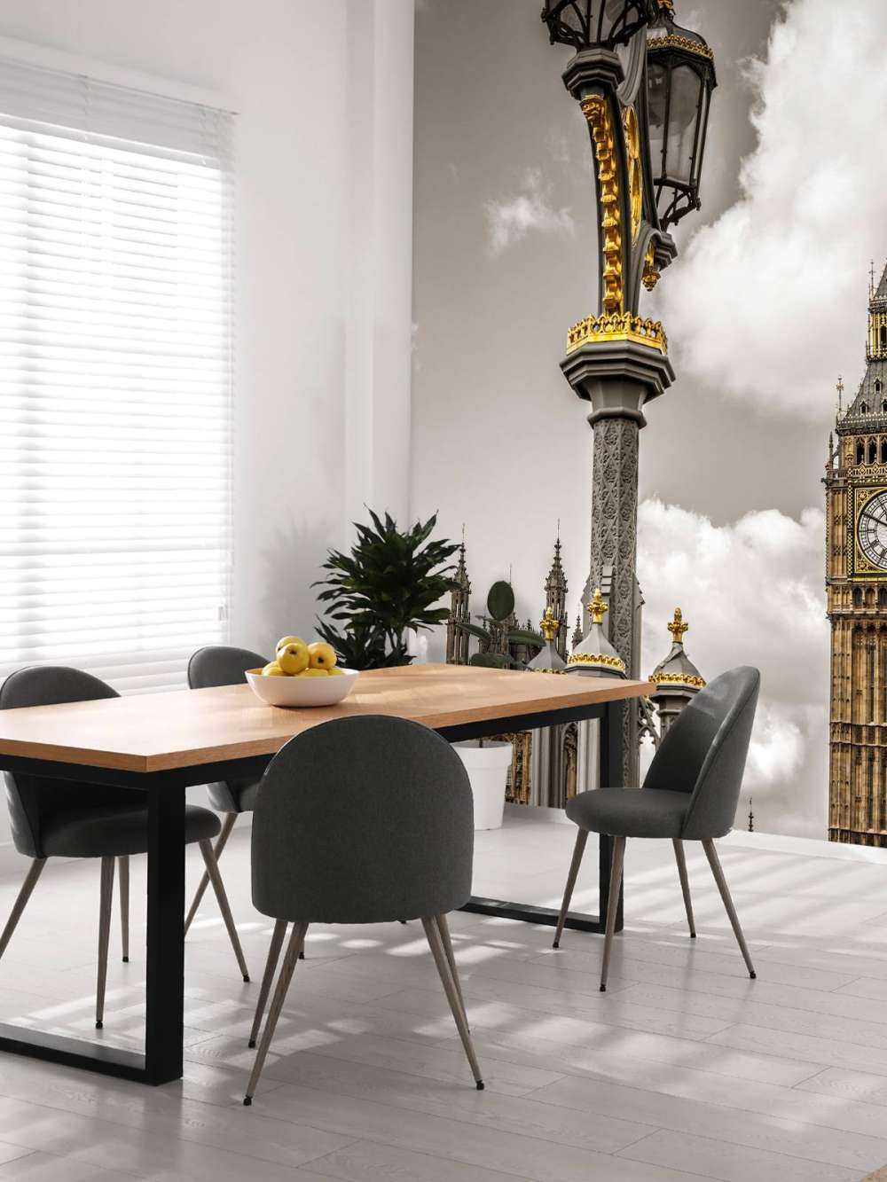 Gadelampe ved Big Ben