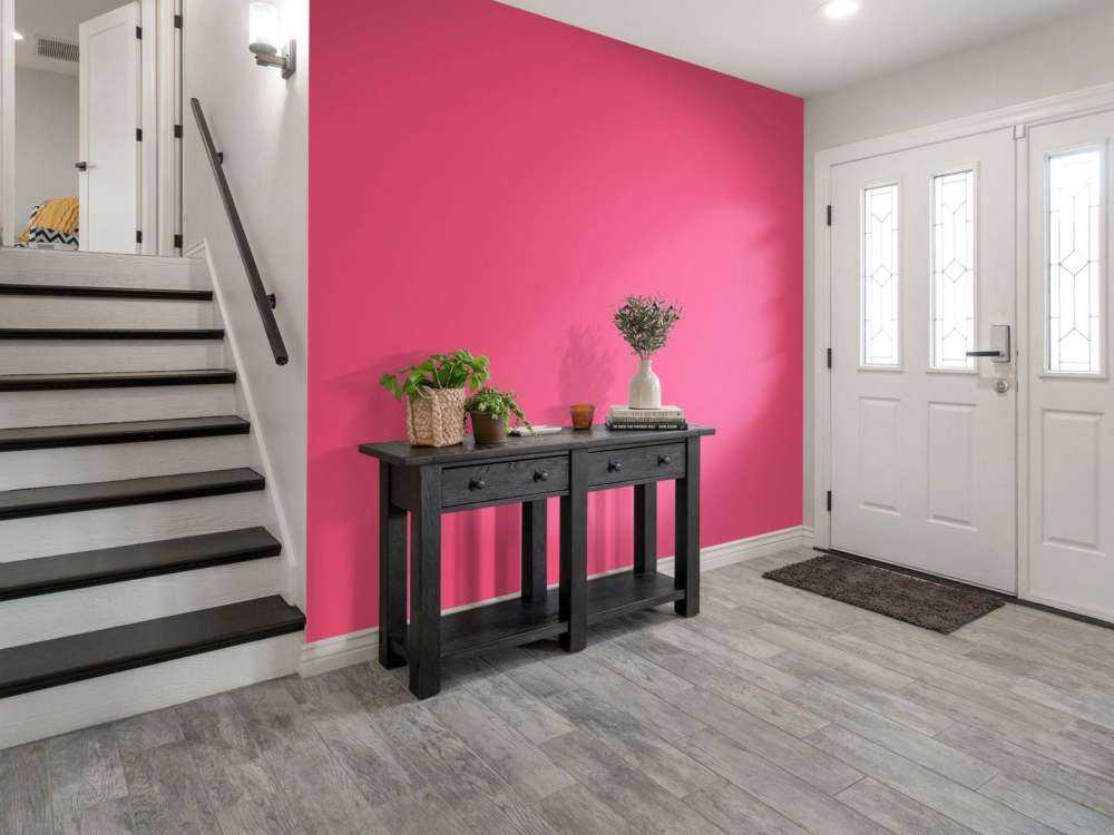 Mørk pink