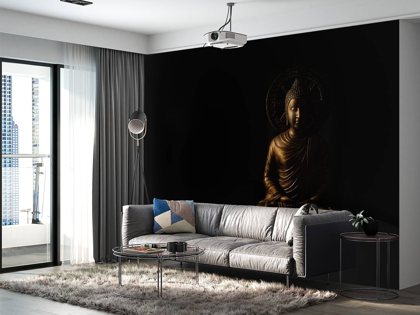 Isoleret Buddha