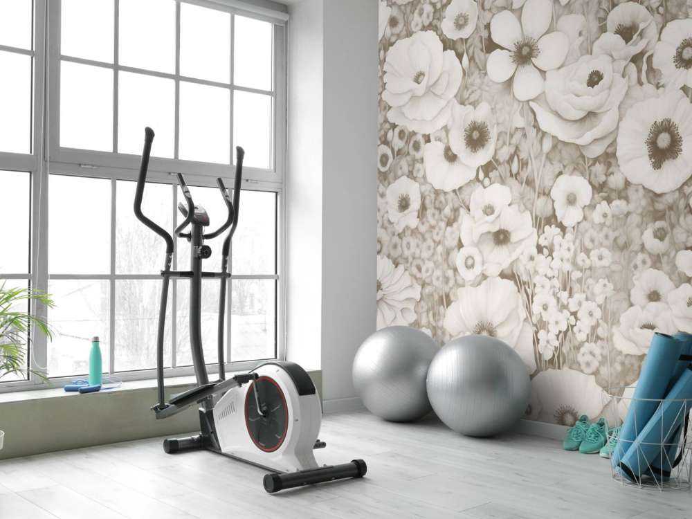 Poppy Tale Monokrom Gul