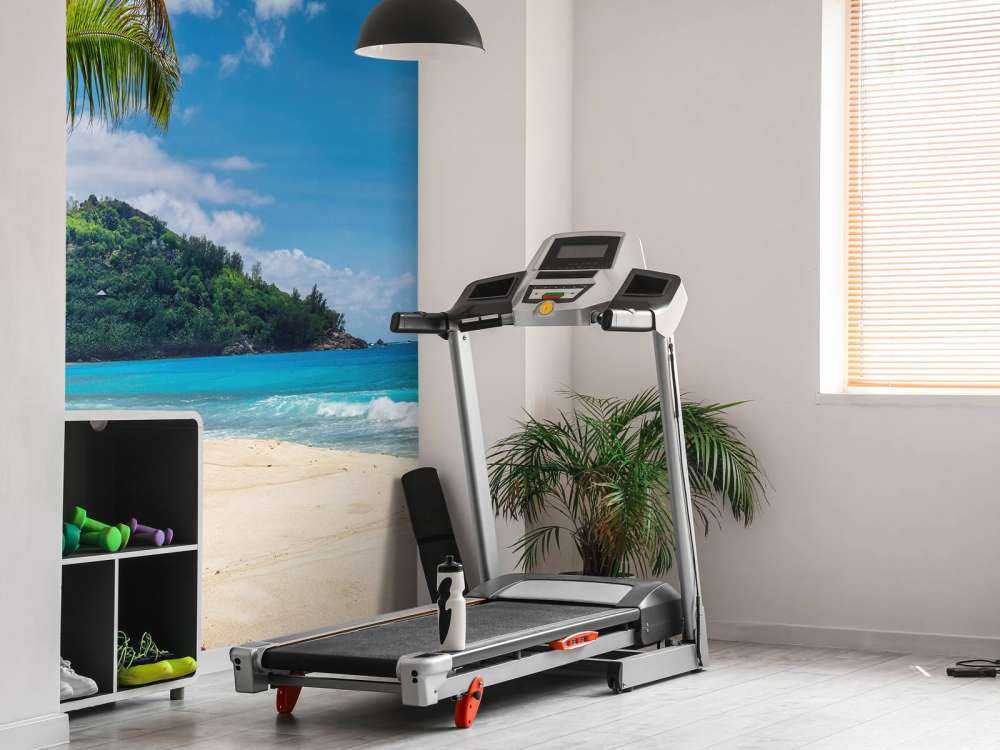 Smuk strand med palmer