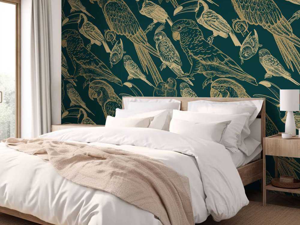 Papegøje og Toucan mønster