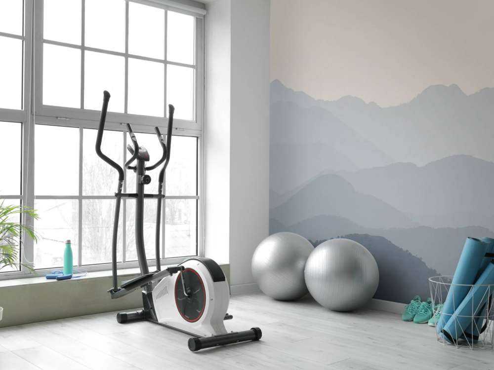 Bjerglandskab i junglen