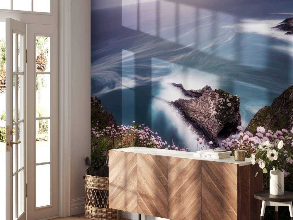 På kanten af __klippen