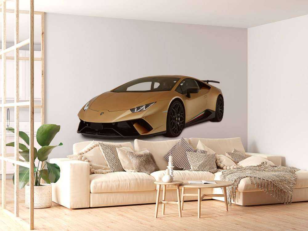 Lamborghini Huracan - Højre front, hvid
