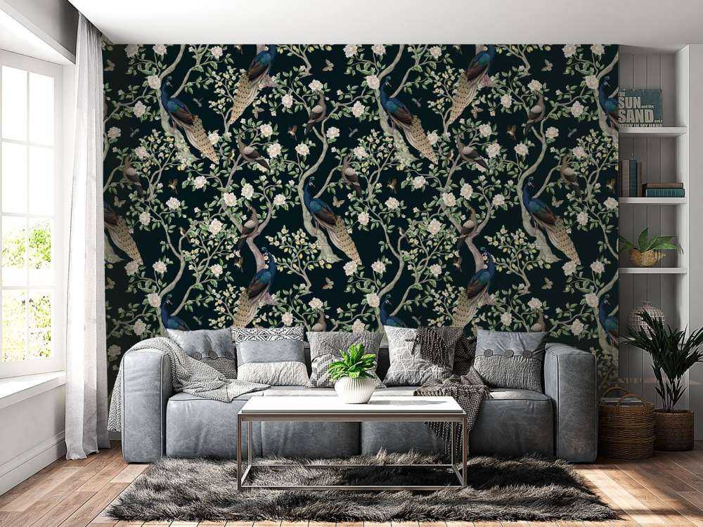 Påfuglekrone Blomsterhave