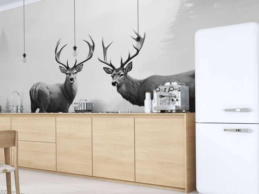 Tågeskovens hjortesymmetri