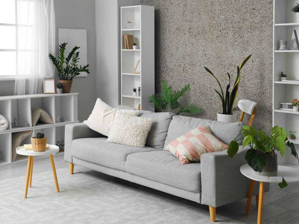 Beton med grove sten