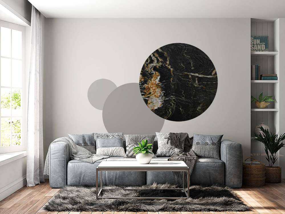 Marmor med lys struktur