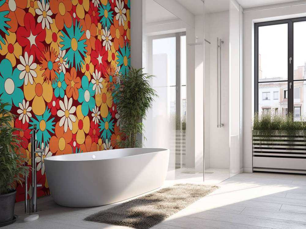 Muntere retroblomster