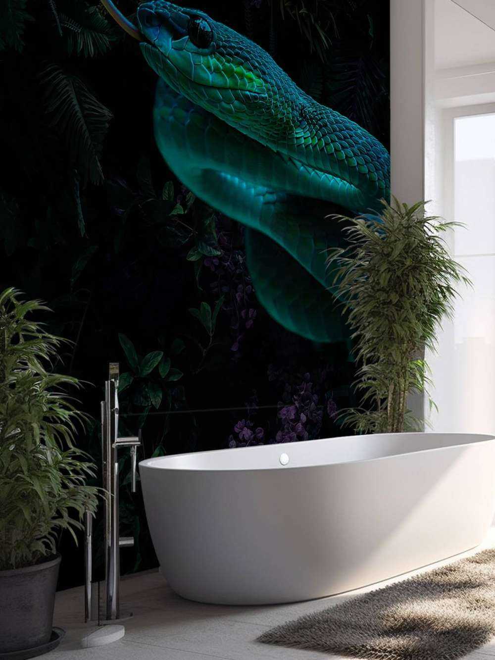 Jungle Snake Portrett