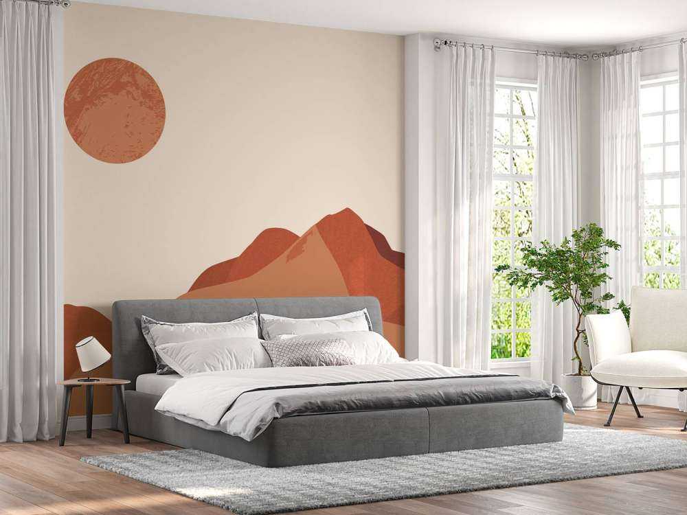 Minimalistisk landskap