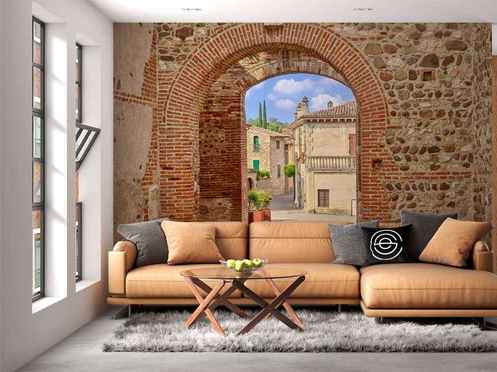 Passasje med dobbel bue