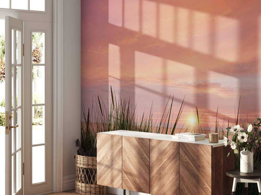 Soloppgang ved havet