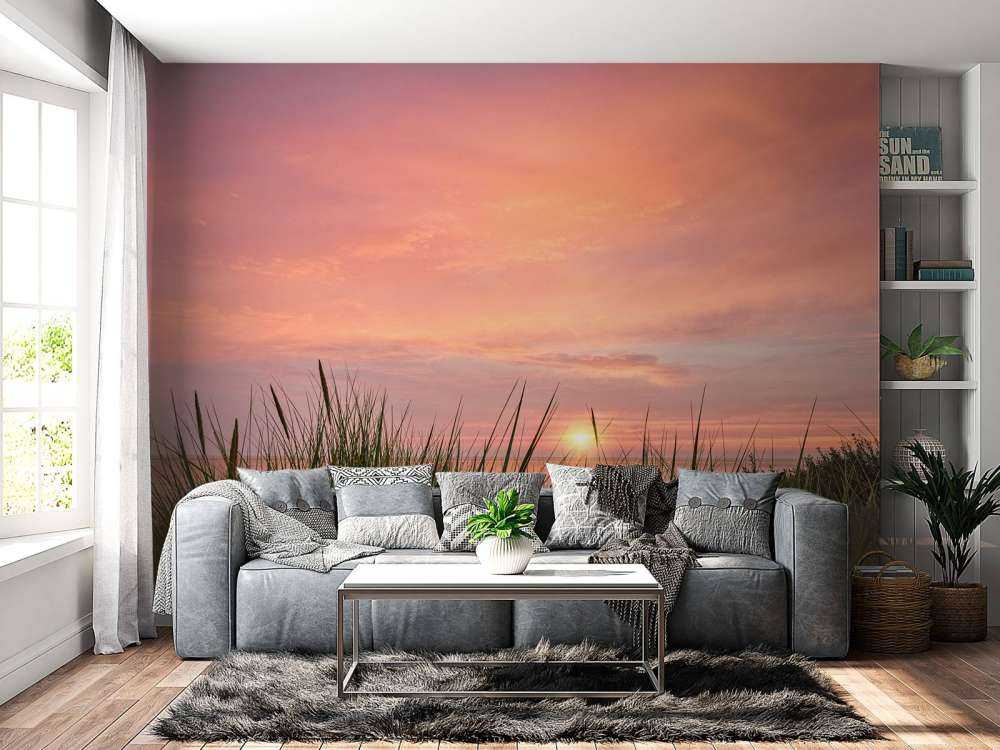 Soloppgang ved havet