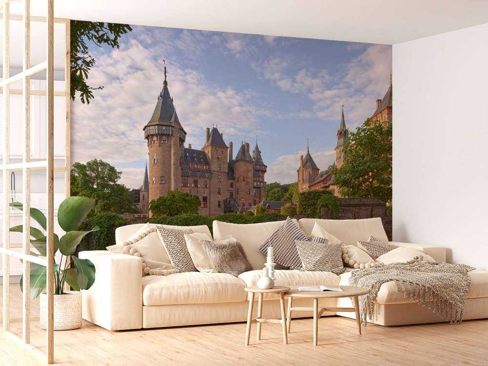 De Haar Castle fra vannet