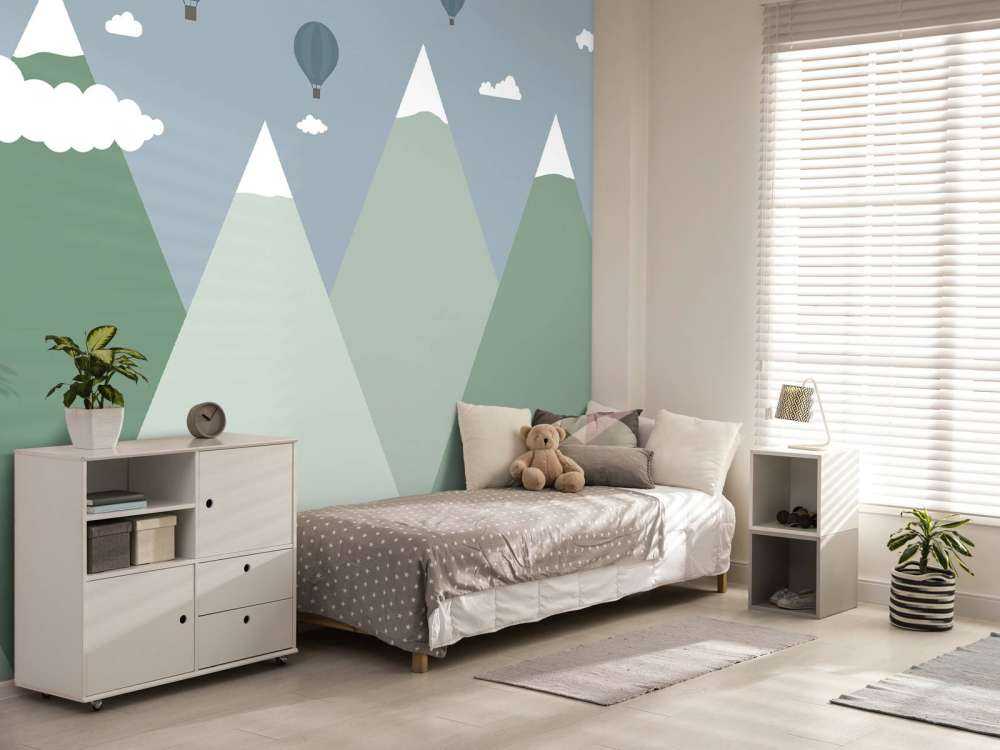 Fjellandskapp med luftballonger