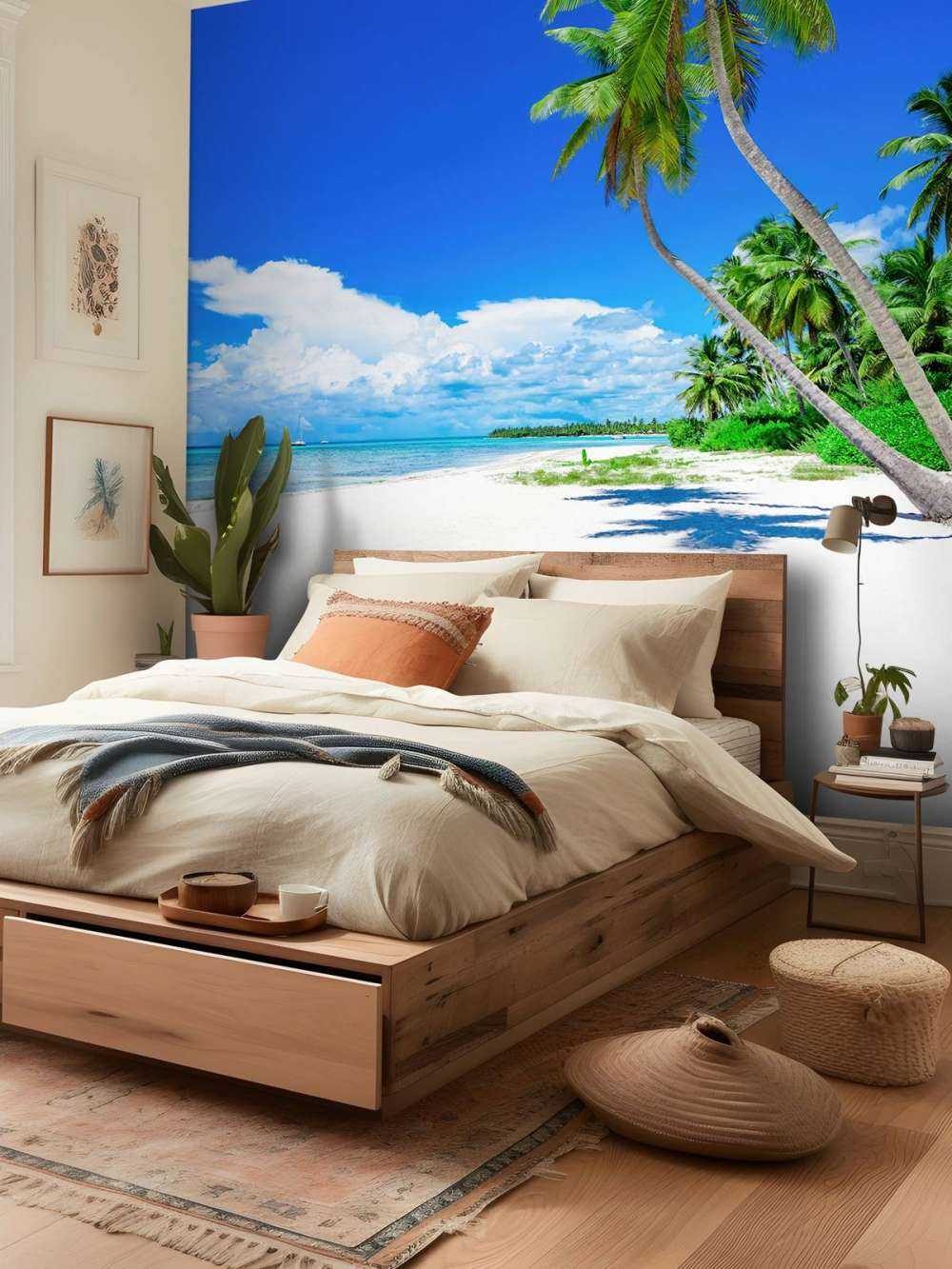 Himmelsk tropisk strand