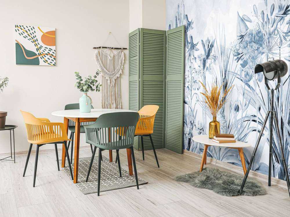 Monokrom Blomster Eleganse