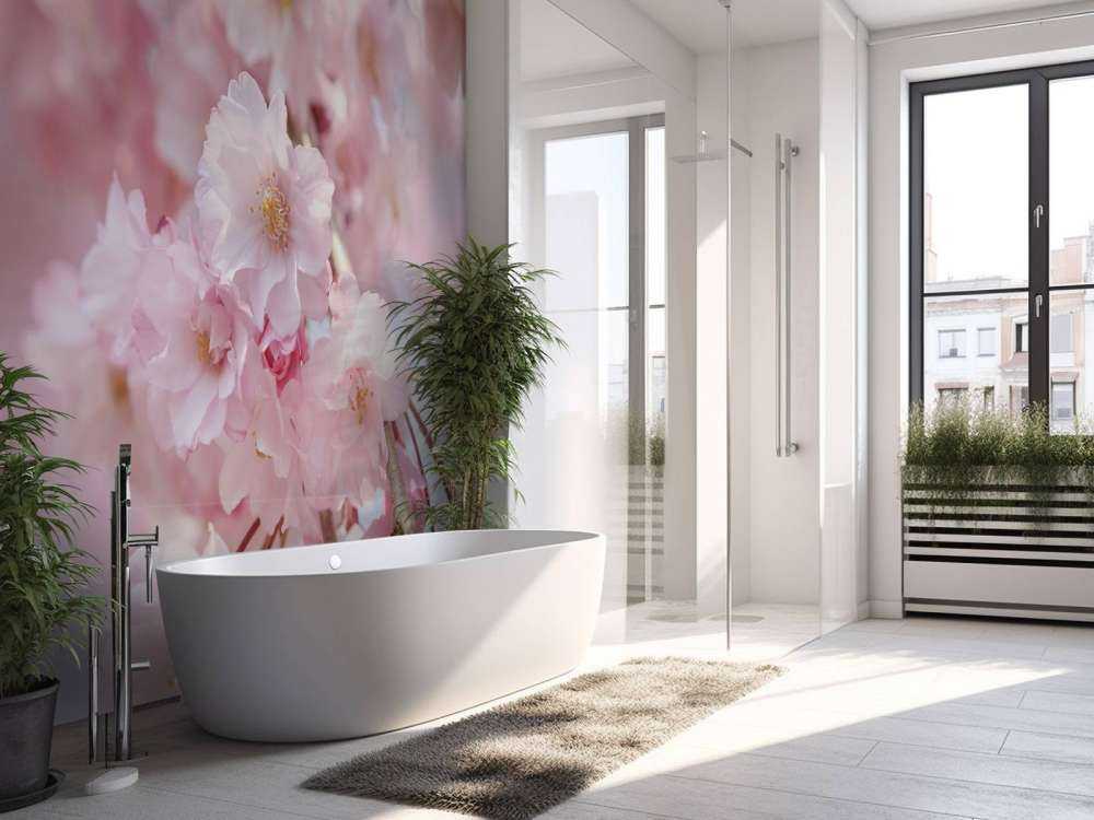 Nærbilde rosa blomster