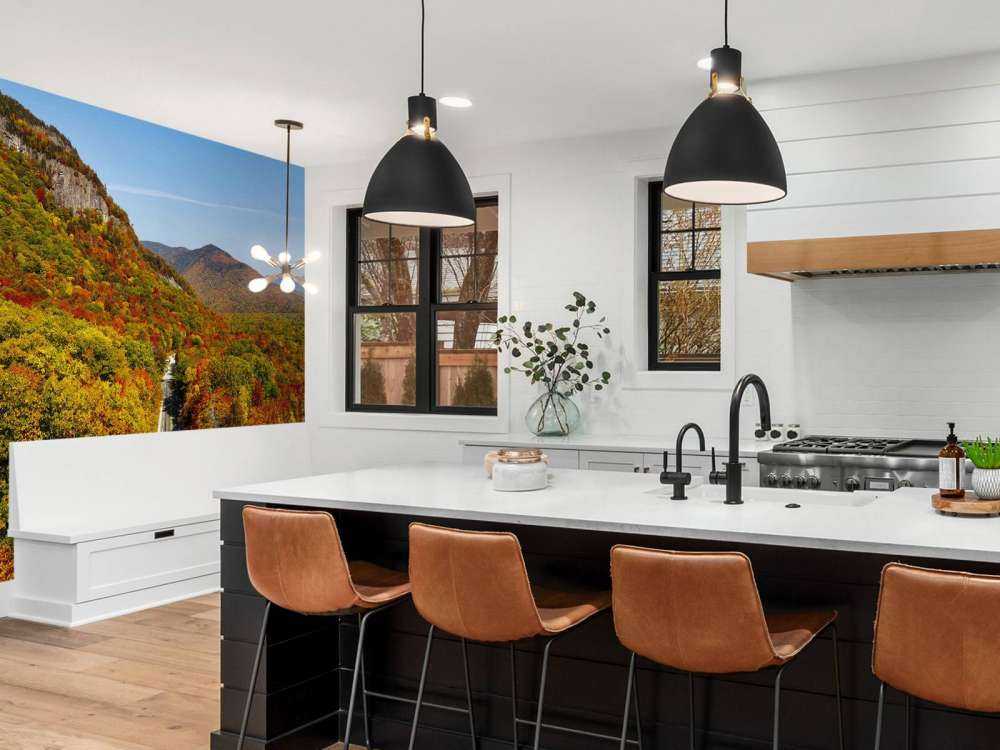 Veien gjennom høstlandskapet