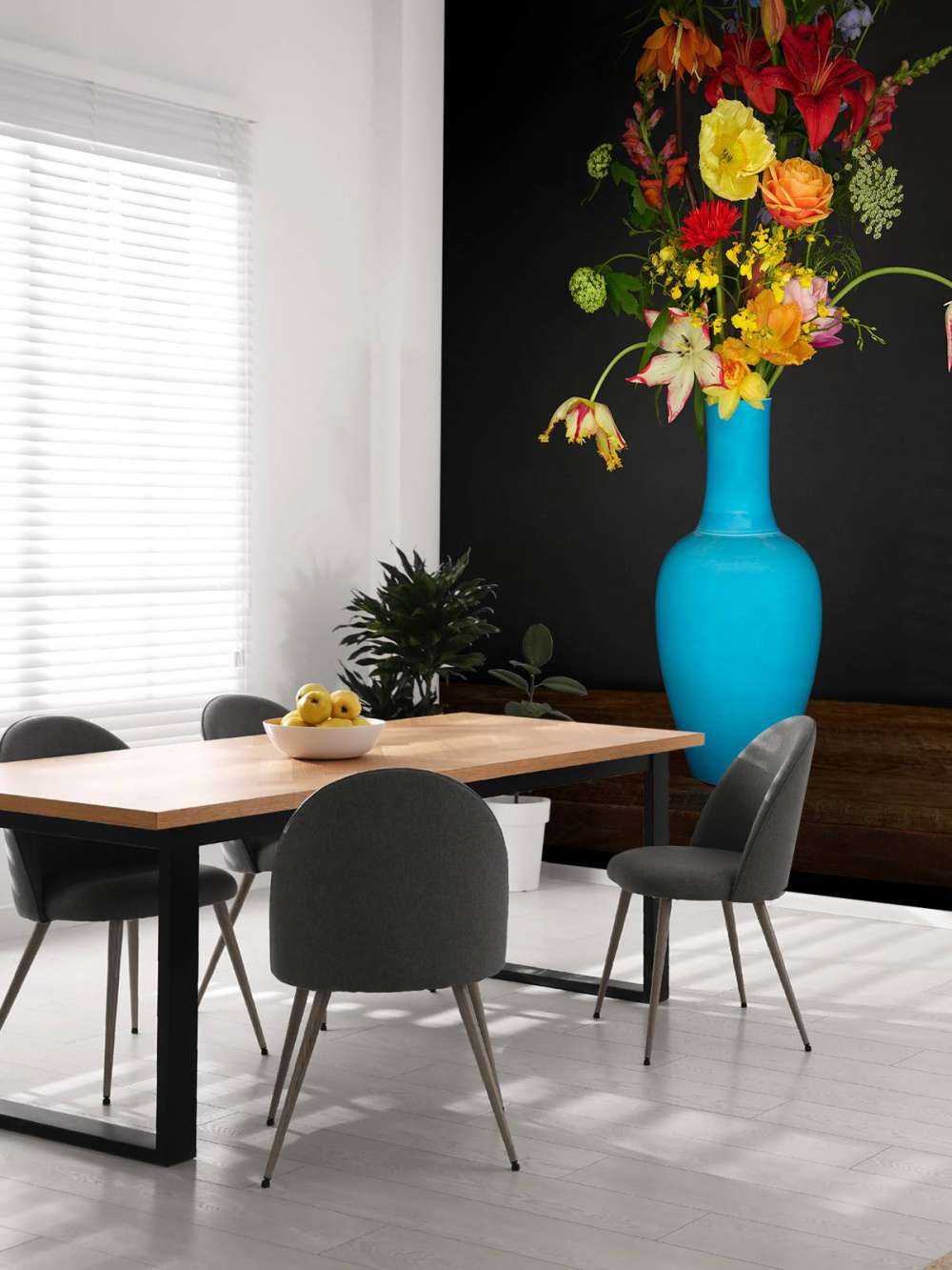 Sjenerøs blomsterbukett