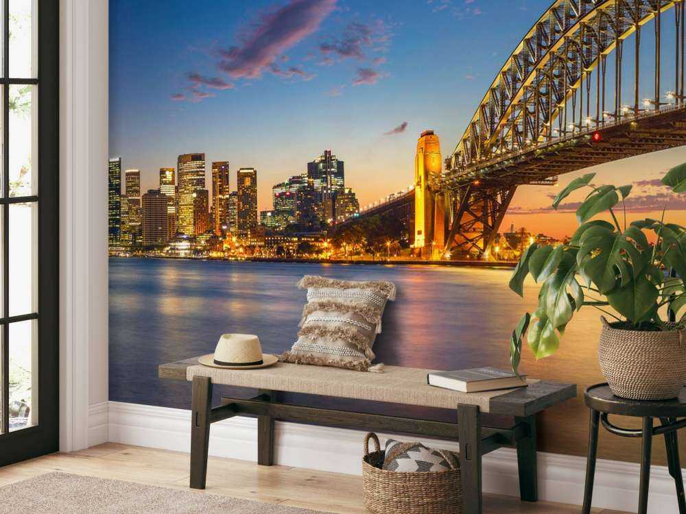 Sydney på fototapetet