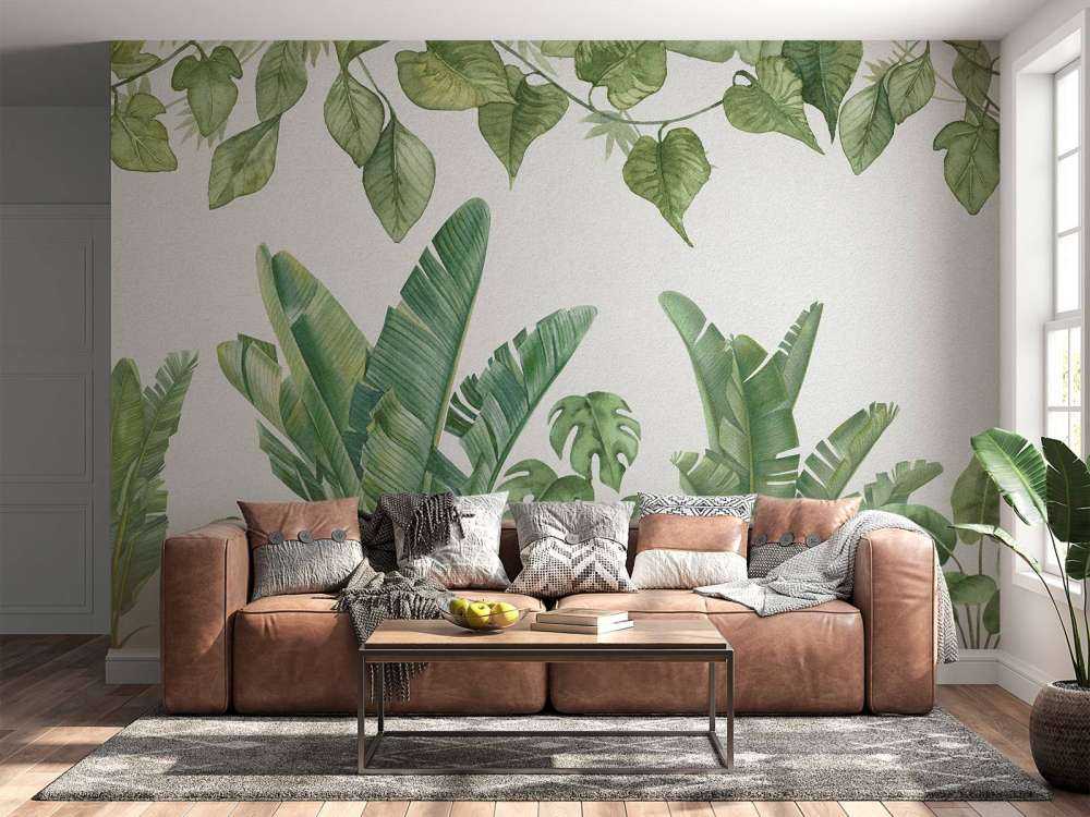 Tropiske jungelplanter