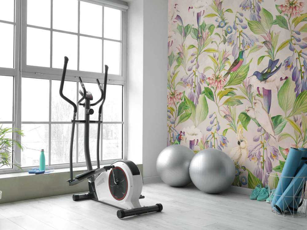 Eterisk Fuglesang Blomstrer - Pastellparadis