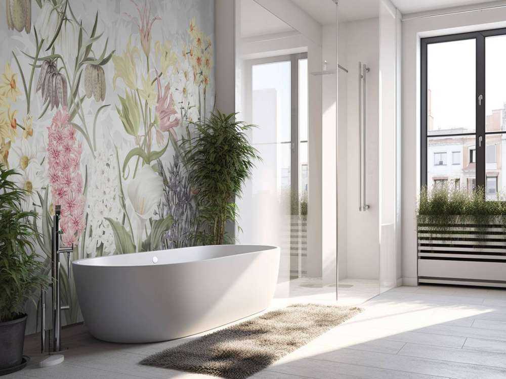 Vårblomster - Subtil Lavendel