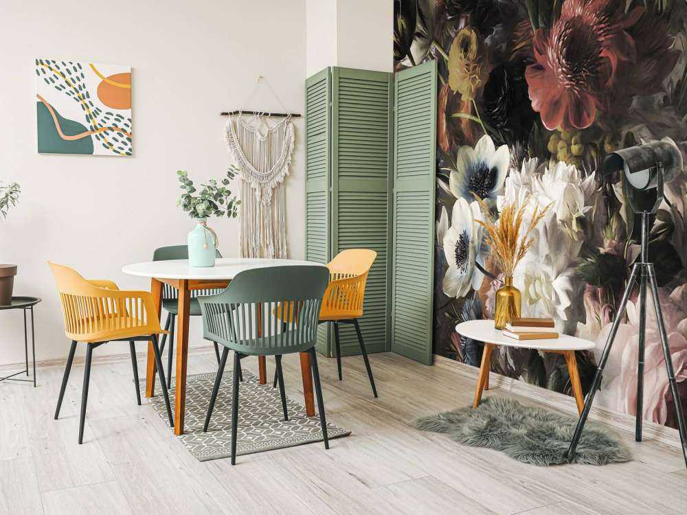 Stort bukett med anemoner