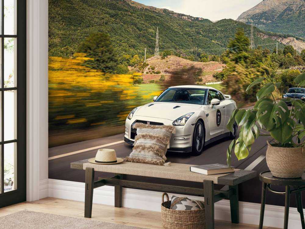 Nissan GT-R-r i full fart
