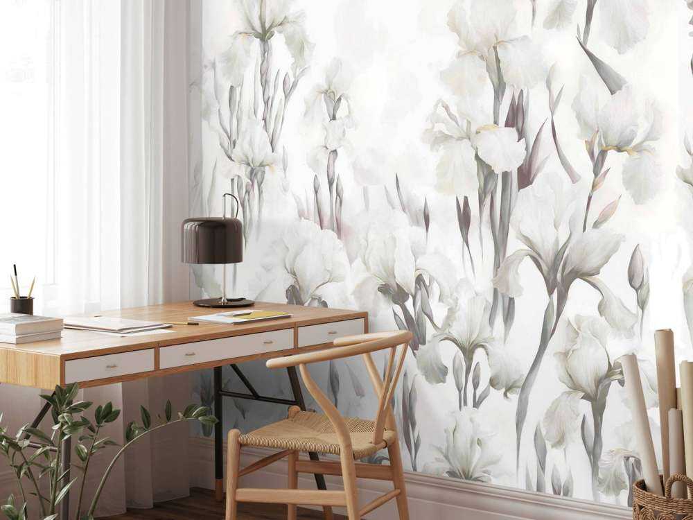 Irisene danser sømløs beige