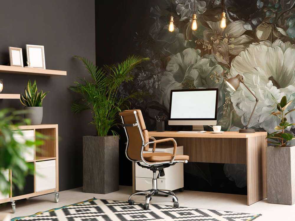 Bukett med lilla blå