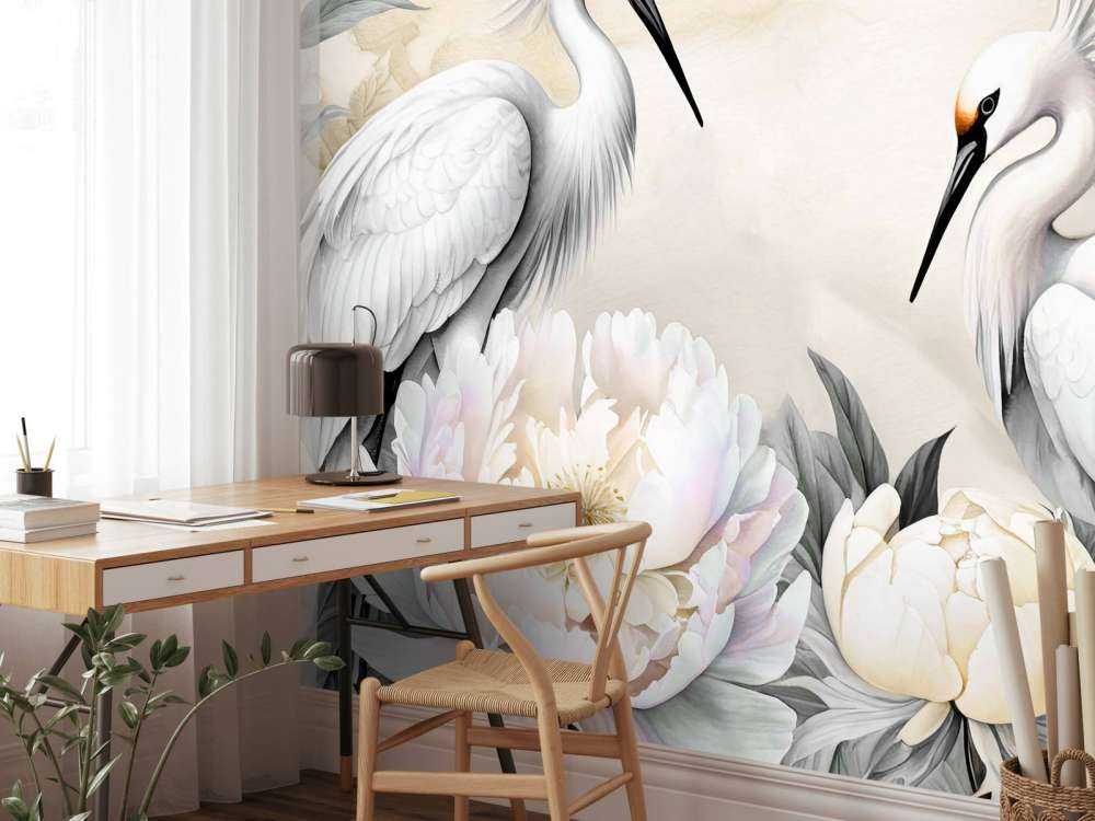 Storkens romantikk taupe