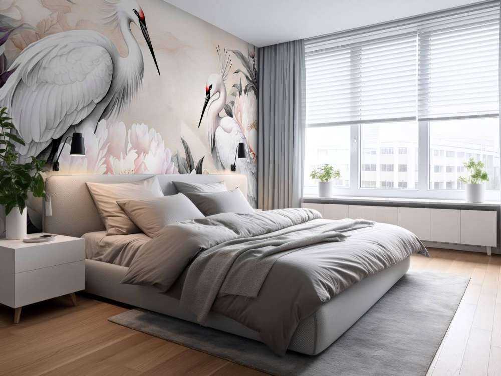 Storkens romantikk rosa