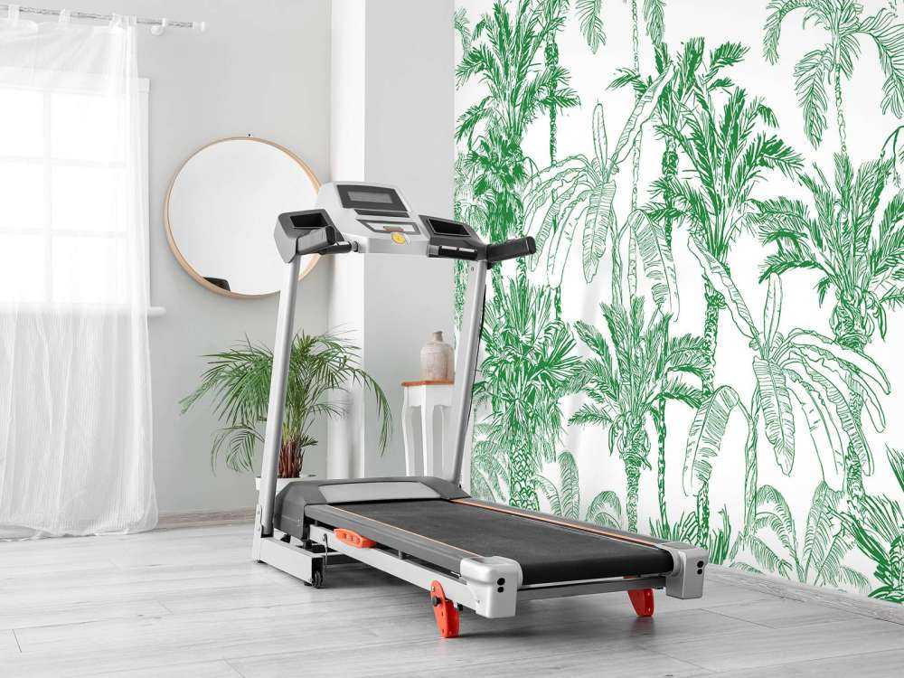 Grønn jungelillustrasjon