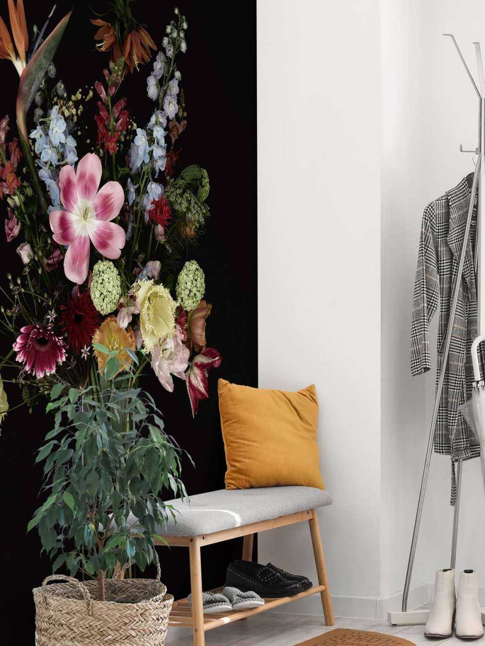 Stilleben af blomster