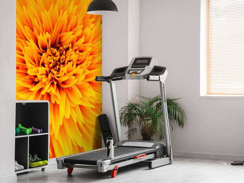 Gul blomst