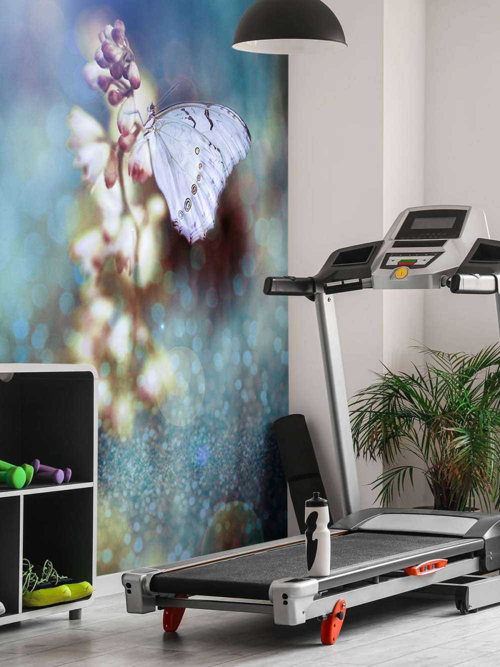 Sommerfugl på blomst