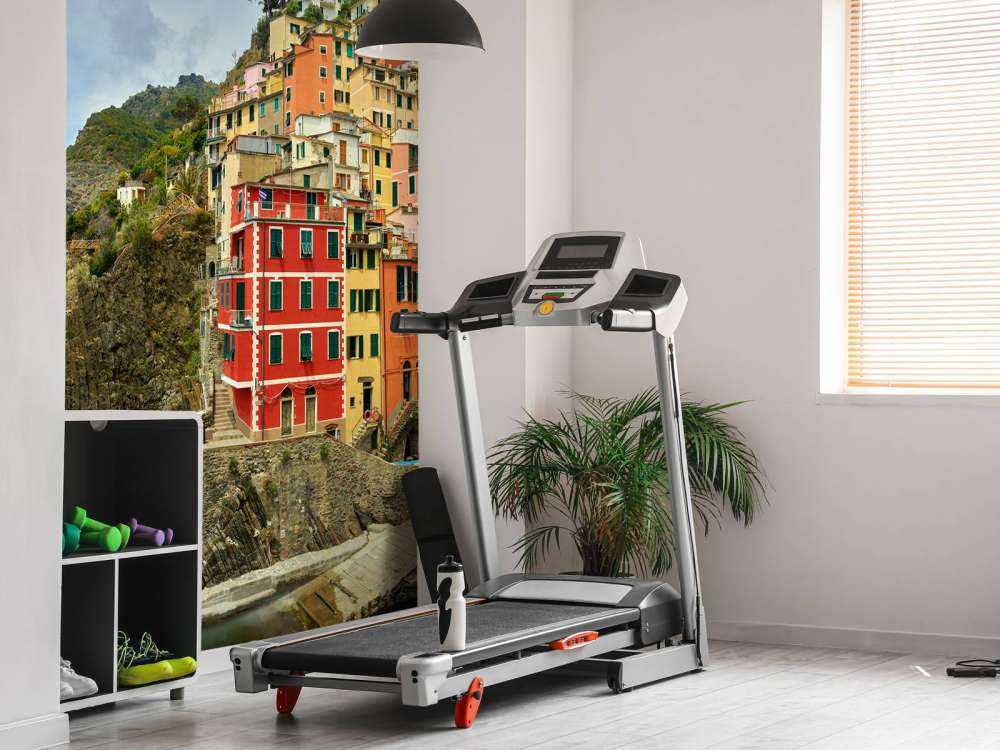 Italienske hytter ved kysten