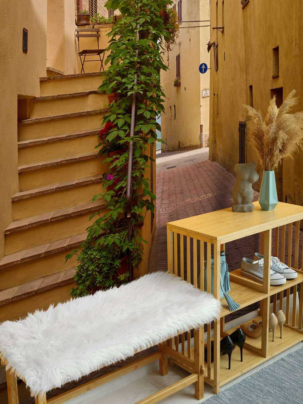 Trapper i en italiensk gade