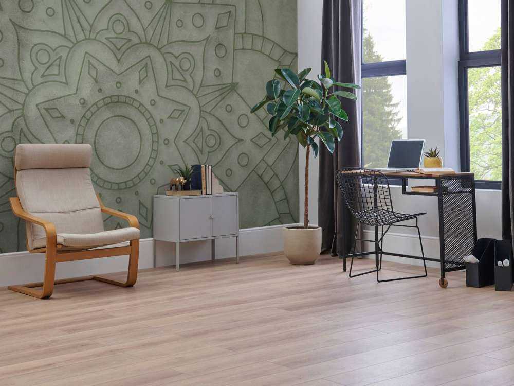 Vejret grøn mandala