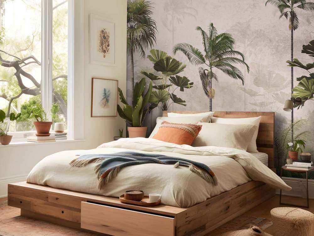 Skovens Glød ved Daggry