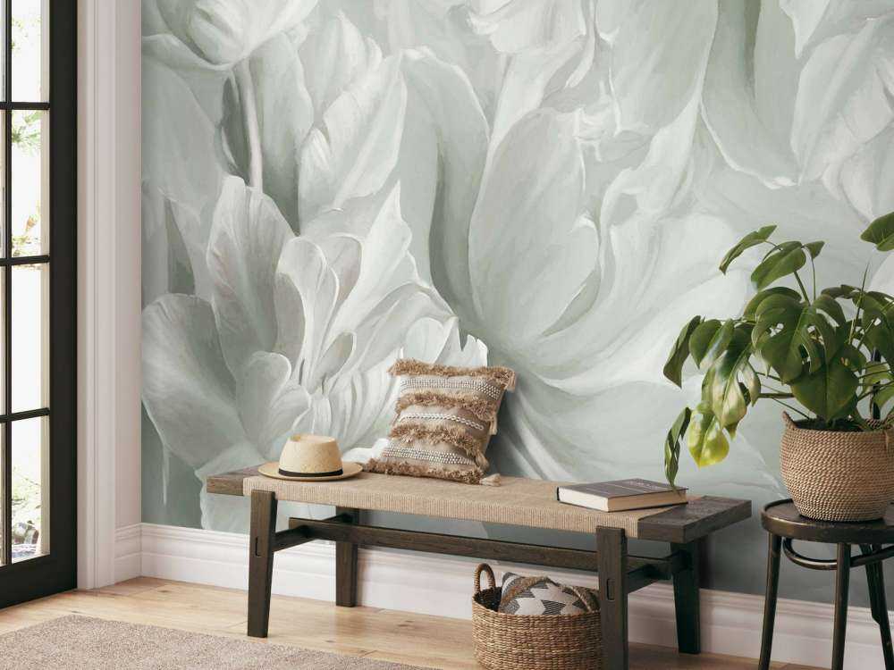 Store tulipaner grønne