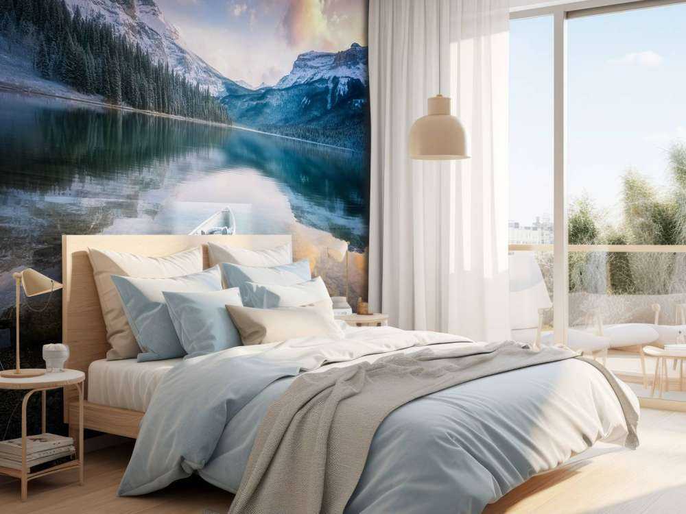 Første sne Emerald Lake