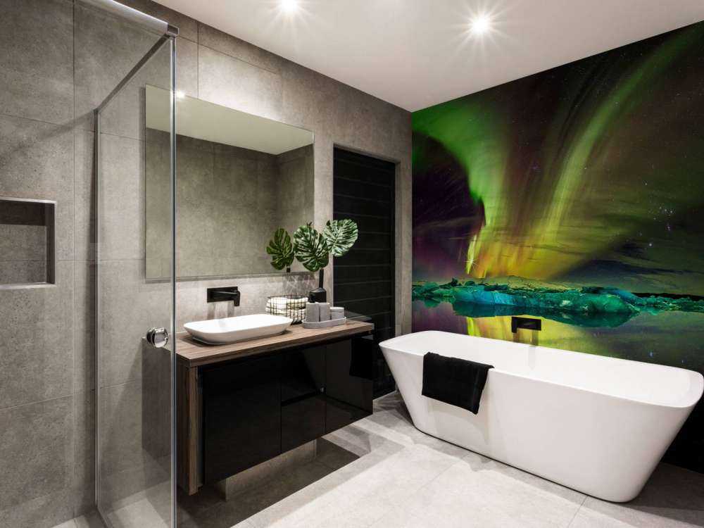 Norrsken i Jökulsárlón